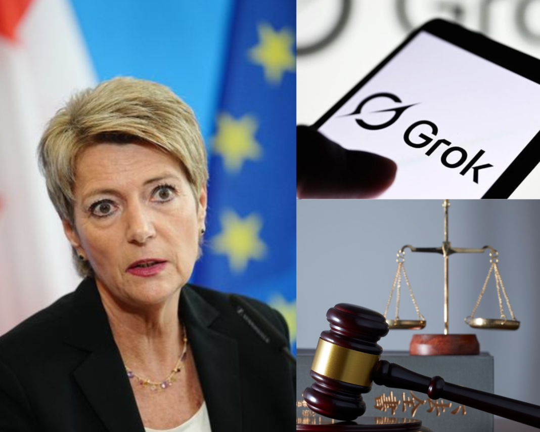 swiss finance minister sues Grok